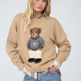 Teddy Bear Knit Sweater