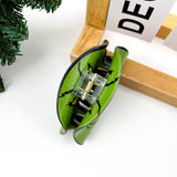 Green Goblin Face Hair Claw Clip