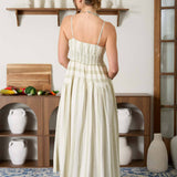 Desert Breeze Striped Maxi Dress