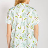 Audrey Short Sleeve Button Up Sleep Shirt