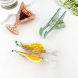 Fresh Cocktail Print Creative Hair Claw Clip