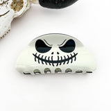 Halloween Ghost & Monster Print Claw Clip – Spooky Fun