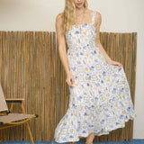 Santorini Sun Midi Dress