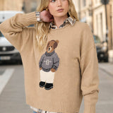 Teddy Bear Knit Sweater