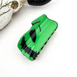 Halloween Ghost & Monster Print Claw Clip – Spooky Fun