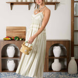 Desert Breeze Striped Maxi Dress