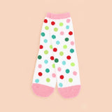 Nutcracker Plaid Dot Cozy Socks Set Dozen Pack