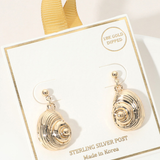 Coastal Current Shell Earrings