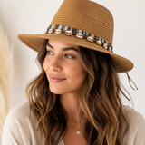 Coastal Muse Shell Band Fedora