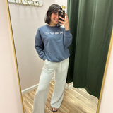 Coastal Shell Graphic Crewneck Sweatshirt