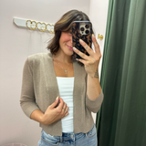 Coastal Comfort Bolero Cardigan