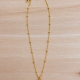 Golden Tide Pearl Necklace