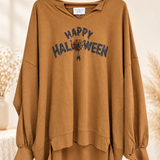 Happy Halloween Sequin Loose Fit Top