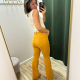 Judy Blue Rust High Rise Flare Jeans