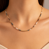 Golden Hour Beaded Necklace