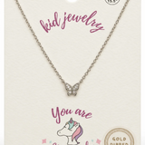 Kids Gold-Dipped Charm Necklace
