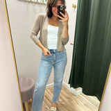 Judy Blue Light Wash Ankle Straight Jeans