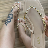 MIA Tulah Golden Coast Shell Sandal
