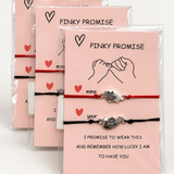Pinky Promise Matching Bracelet Set