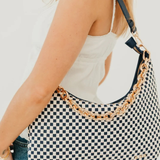 Pretty Simple Sienna Slouchy Woven Shoulder Bag