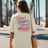 Stars, Stripes & Mauve May Comfort Color Tee (Exclusive)