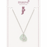 Starfish Sea Glass Anklet