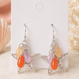 Starfish Sunset Charm Earrings