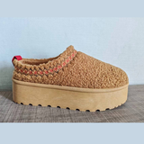 Cozy Sherpa Platform Clog