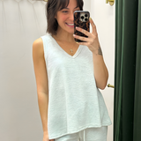 The Everyday Ease V-Neck Lounge Tank