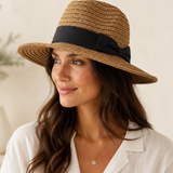 Riviera Straw Fedora