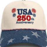 USA 250th Anniversary Star Hat