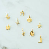 Charm Garden - Cowboy Boot Charm - Gold