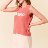 Endless Summer Knit Tank