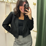 Allie Rose Manhattan Cropped Blazer