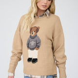 Teddy Bear Knit Sweater