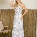 Santorini Sun Midi Dress