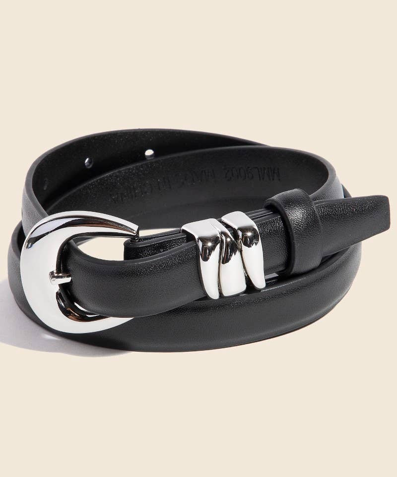 Coastal Luxe Skinny Belt