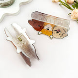 Cute Cartoon Three Puppies Animal Print Hair Claw Clip