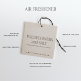 Salt and Sea Hanging Air Freshener - Home Decor & Gifts