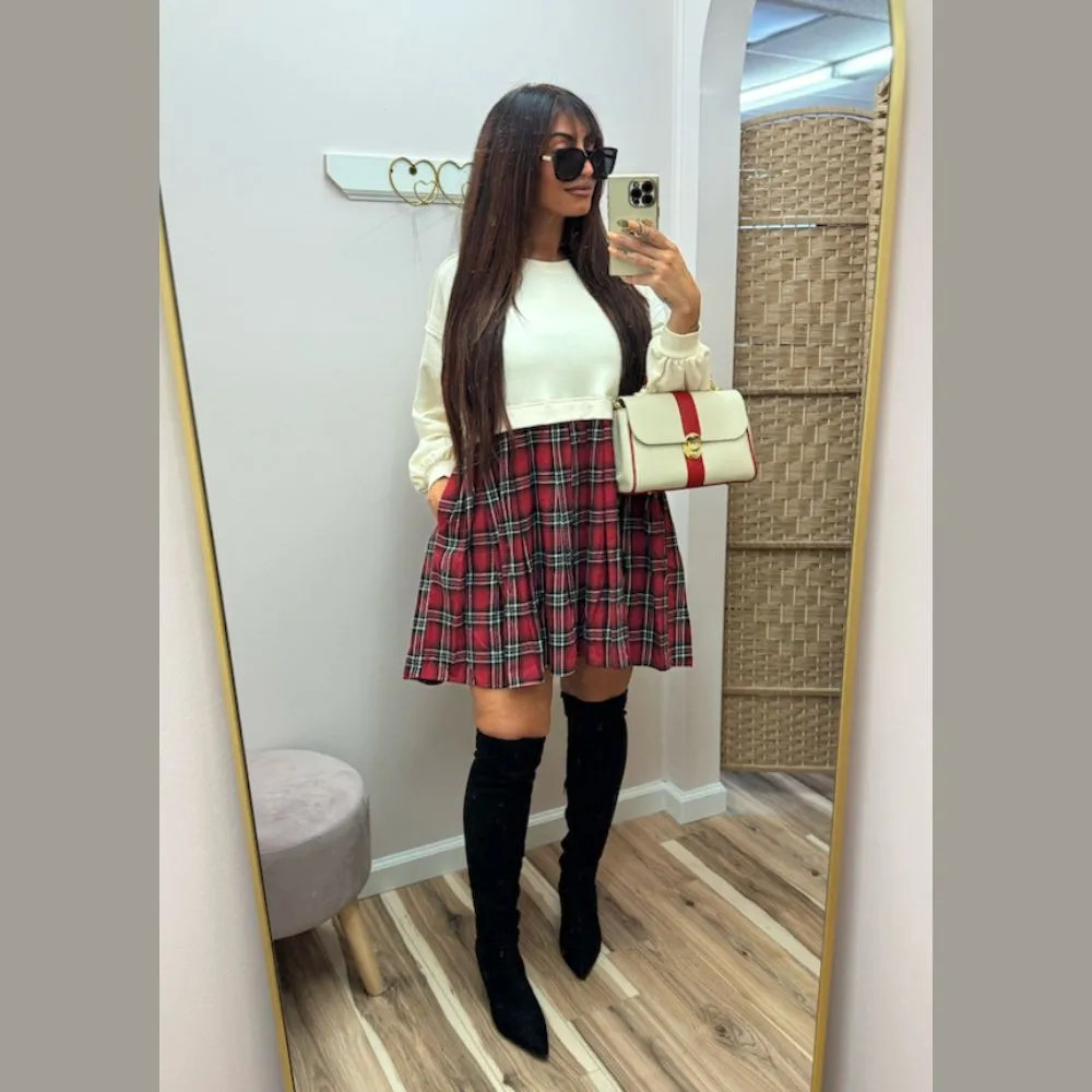 Holiday Spice Mini Dress - Image 2