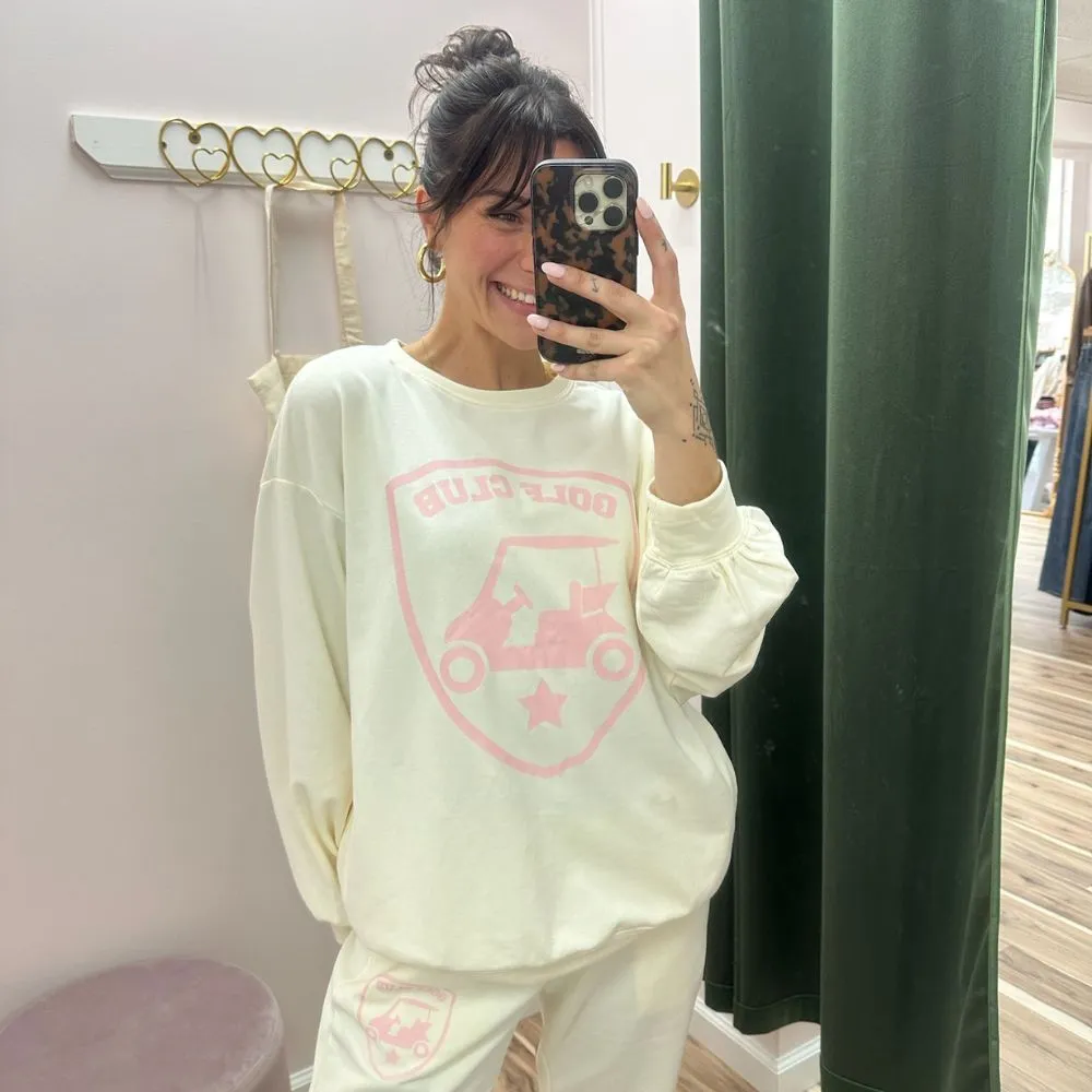 Country Club Cozy Crewneck