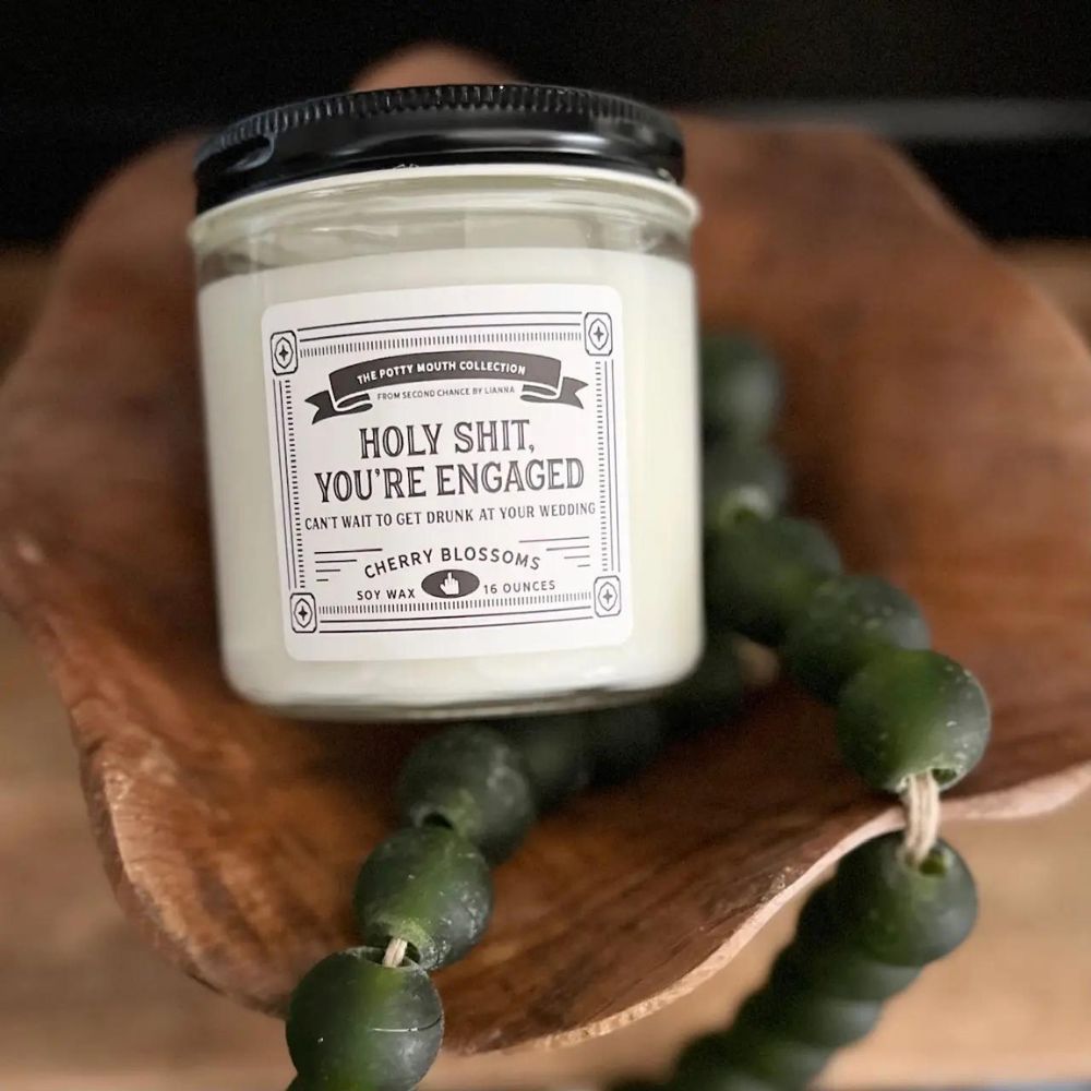 Holy Shit You’Re Engaged! - Potty Mouth Candle