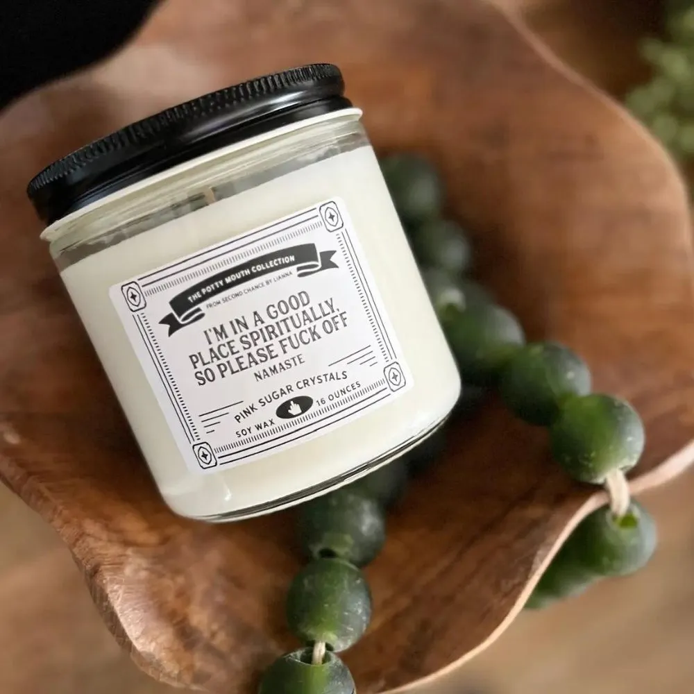 Please Fuck Off, Namaste - Potty Mouth Candle