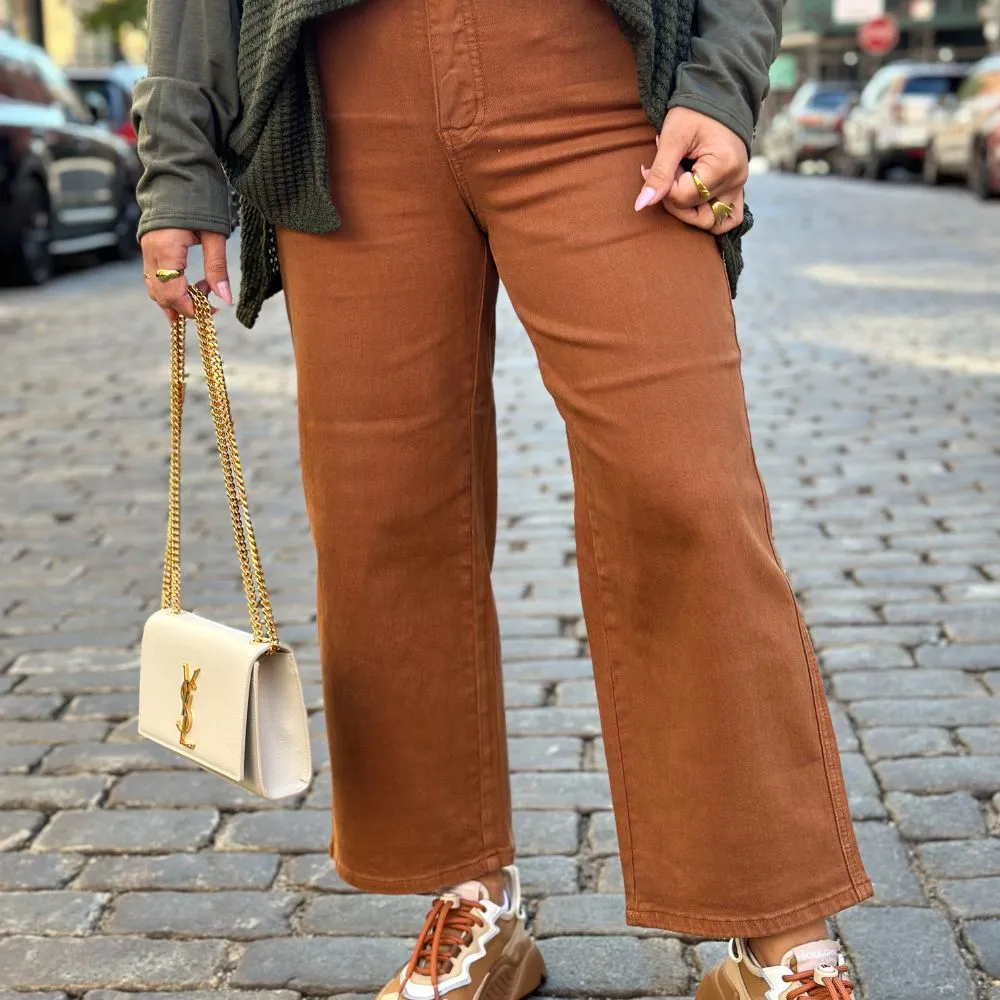 Judy Blue Wide Crop Pant