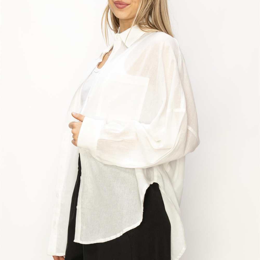 Oversized Button Down Shirt