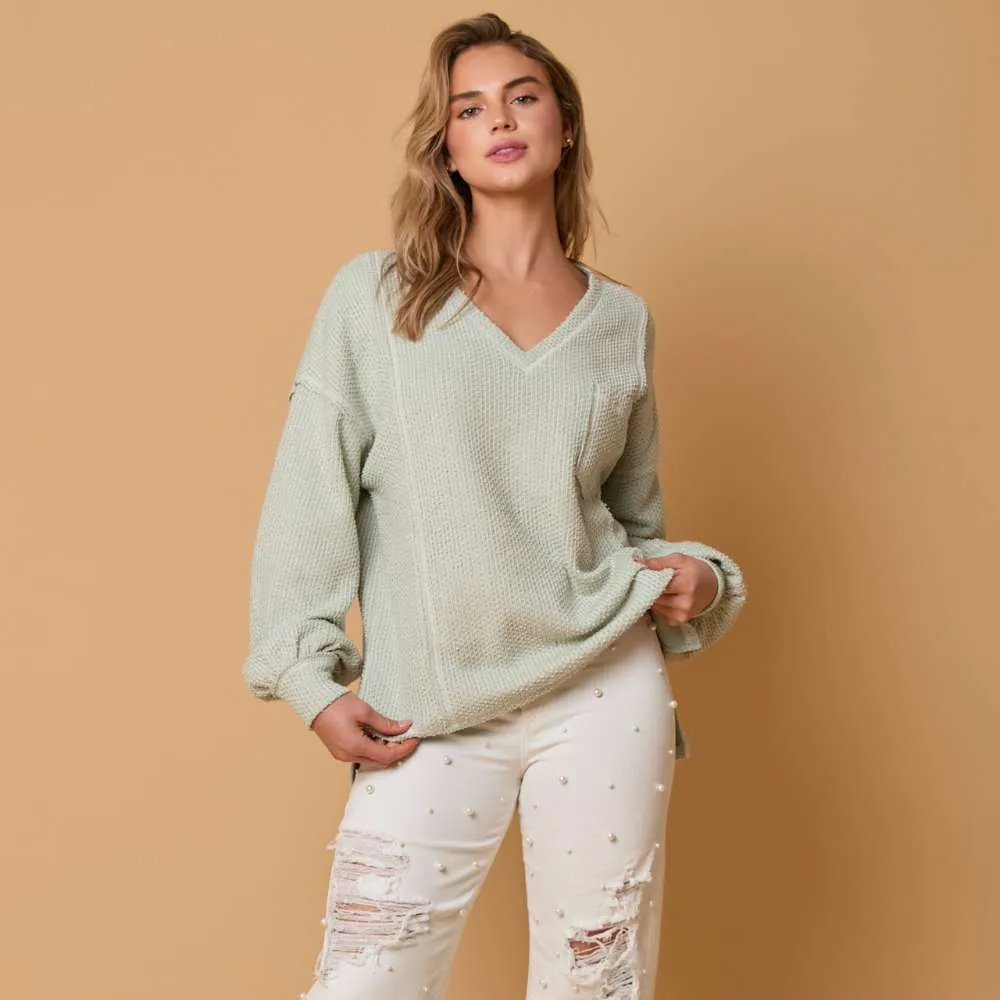 Cozy Ridge V-Neck Pullover