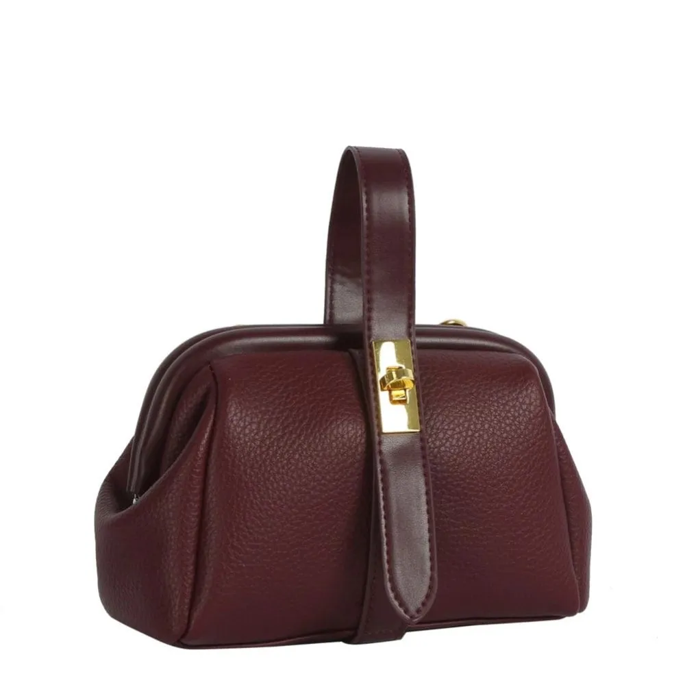 The Luxe Top Handle Frame Bag