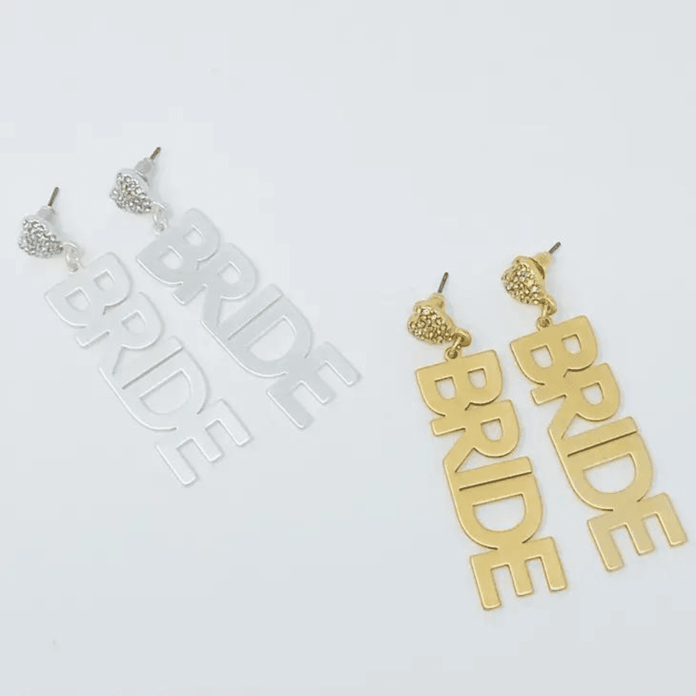 Say I Do Bride Earrings