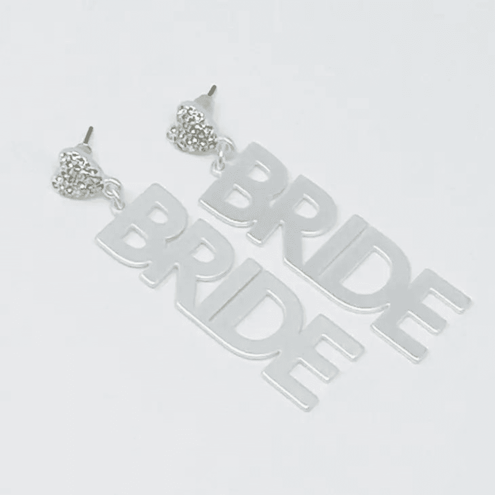 Say I Do Bride Earrings - Image 2