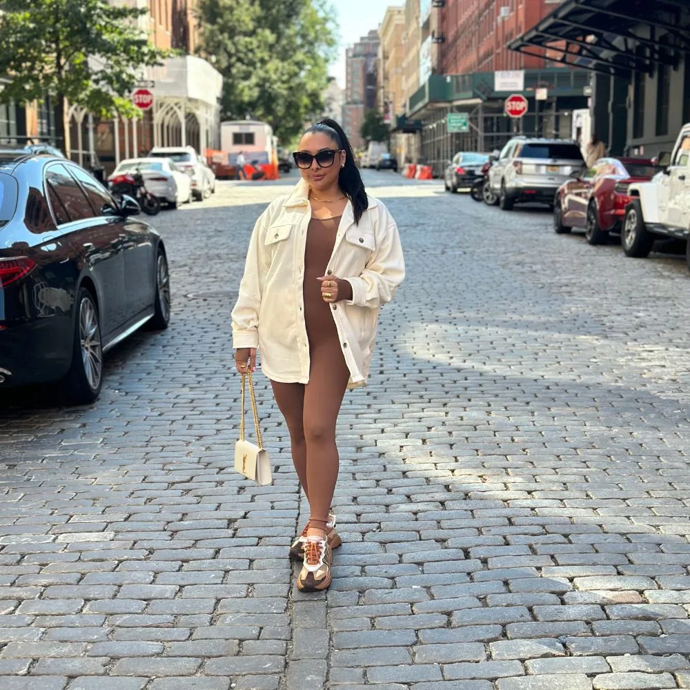 Basic Collar Shacket Tunic